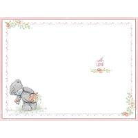 Holding Card & Flowers Me to You Bear Mothers Day Card Extra Image 1 Preview
